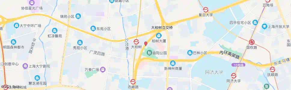 上海新华一村_公交站地图_上海公交_妙搜公交查询2025
