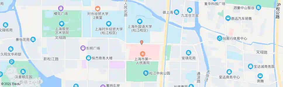 上海文翔路第一人民医院_公交站地图_上海公交_妙搜公交查询2025