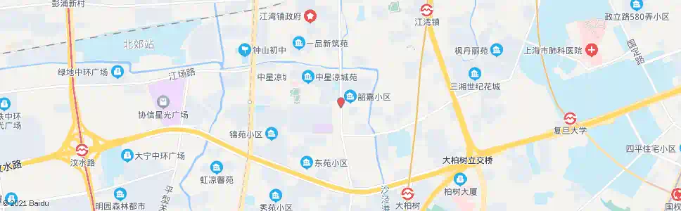 上海车站北路水电路_公交站地图_上海公交_妙搜公交查询2025