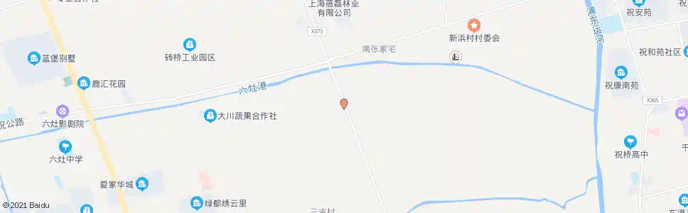 上海大川公路聚溪路(招呼站)_公交站地图_上海公交_妙搜公交查询2025