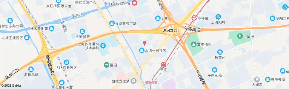 上海水清路庙泾路_公交站地图_上海公交_妙搜公交查询2025