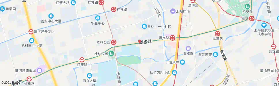 上海柳州路漕宝路_公交站地图_上海公交_妙搜公交查询2025