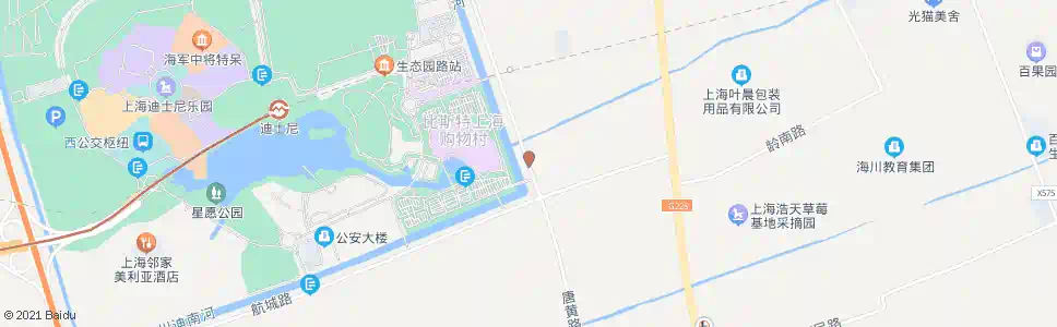 上海唐黄路航城路_公交站地图_上海公交_妙搜公交查询2025