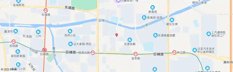 上海双桥路金高路_公交站地图_上海公交_妙搜公交查询2025