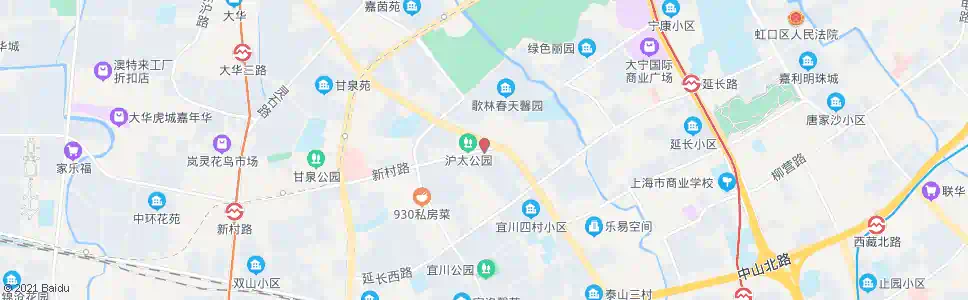 上海沪太路新村路_公交站地图_上海公交_妙搜公交查询2025