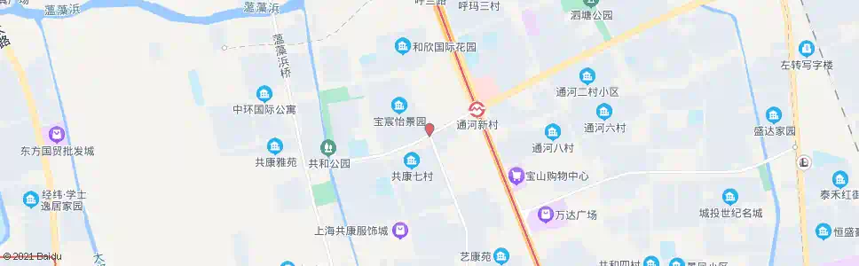上海长江西路三泉路_公交站地图_上海公交_妙搜公交查询2025