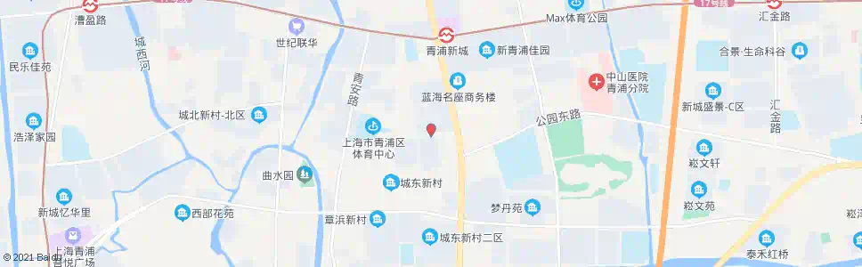 上海体育场路外青松公路_公交站地图_上海公交_妙搜公交查询2025