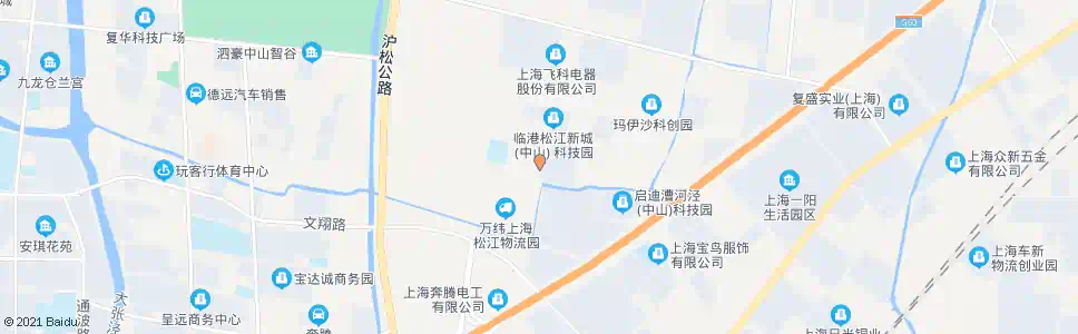 上海中辰路缤纷路_公交站地图_上海公交_妙搜公交查询2025
