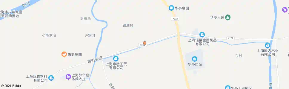 上海霜竹公路徐村_公交站地图_上海公交_妙搜公交查询2025