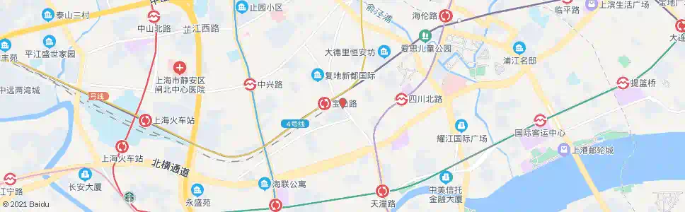 上海宝山路天目东路_公交站地图_上海公交_妙搜公交查询2025