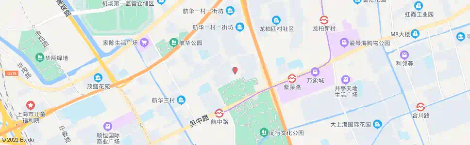 上海航南路航东路_公交站地图_上海公交_妙搜公交查询2025