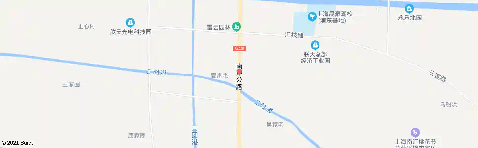 上海南芦公路南沙三号路_公交站地图_上海公交_妙搜公交查询2025