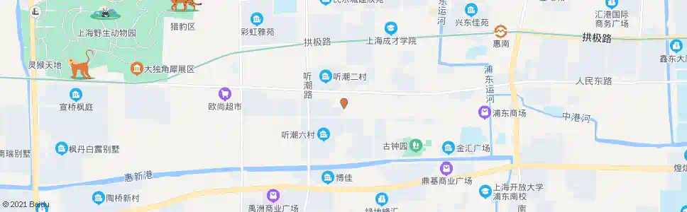 上海通济路人民西路_公交站地图_上海公交_妙搜公交查询2025