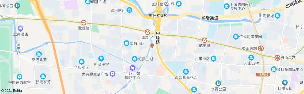 上海哈密路新渔路_公交站地图_上海公交_妙搜公交查询2025