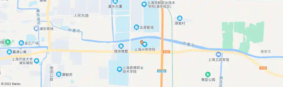 上海托普学院_公交站地图_上海公交_妙搜公交查询2025