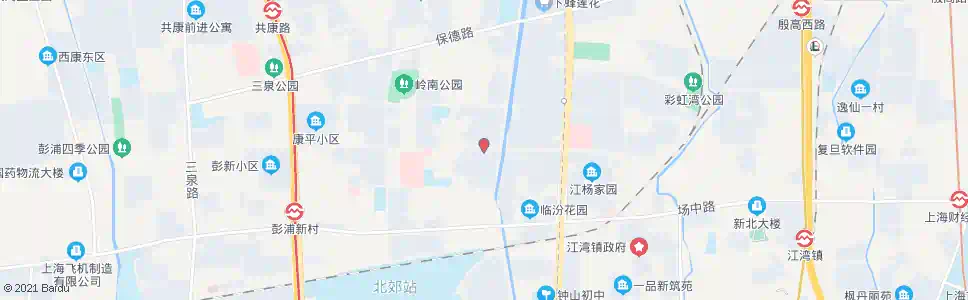 上海临汾路阳泉路(彭浦新村)_公交站地图_上海公交_妙搜公交查询2025
