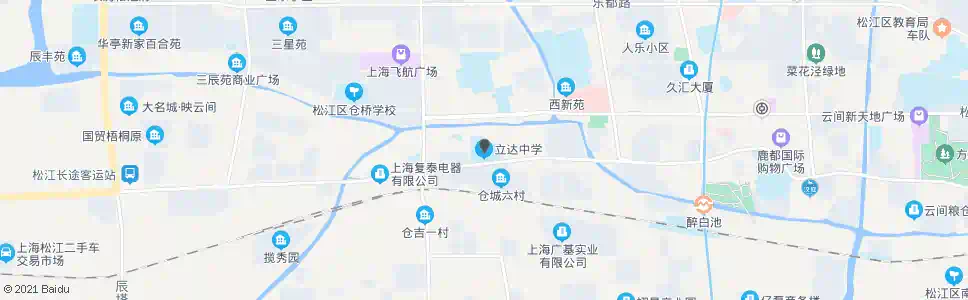 上海立达中学_公交站地图_上海公交_妙搜公交查询2025