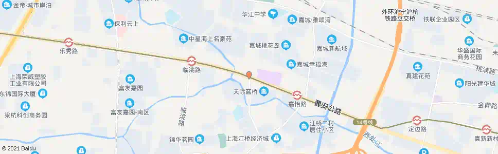 上海曹安路华江支路_公交站地图_上海公交_妙搜公交查询2025