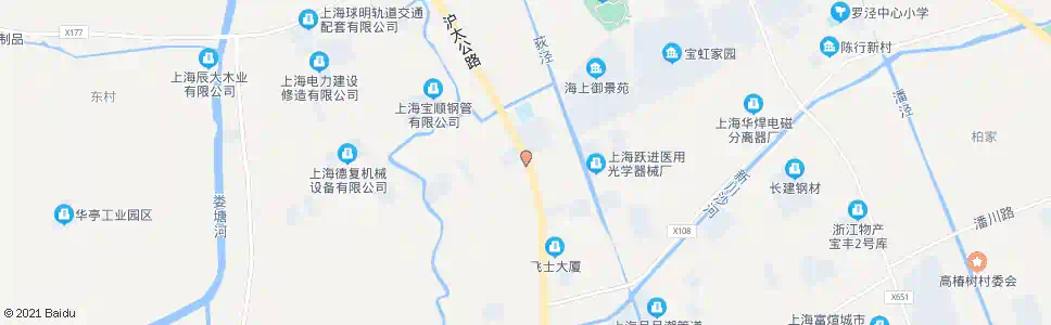 上海沈家桥_公交站地图_上海公交_妙搜公交查询2025