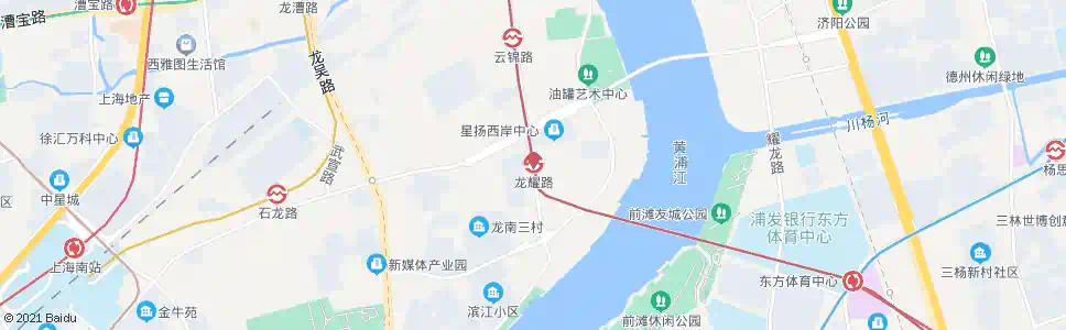 上海龙耀路站_公交站地图_上海公交_妙搜公交查询2025