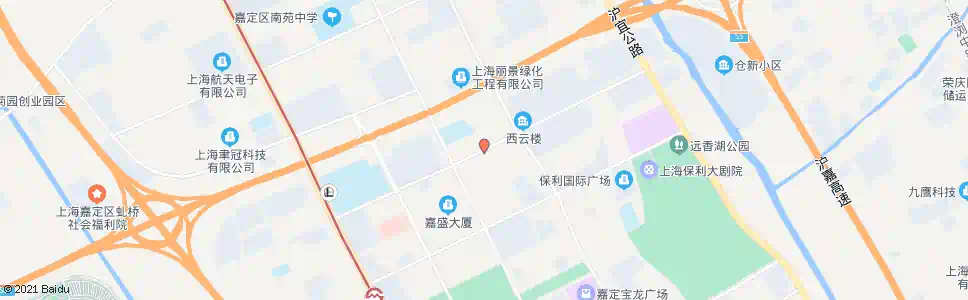 上海洪德路德富路_公交站地图_上海公交_妙搜公交查询2025