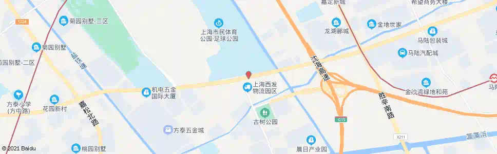 上海光明村_公交站地图_上海公交_妙搜公交查询2025