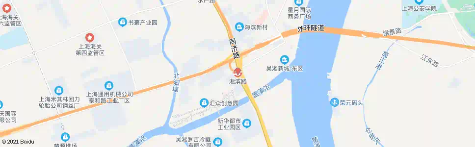 上海淞滨路淞滨支路_公交站地图_上海公交_妙搜公交查询2025