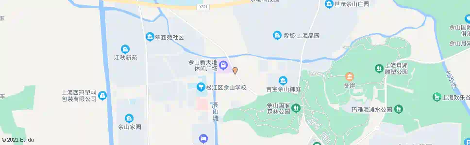 上海桃源路外青松公路(招呼站)_公交站地图_上海公交_妙搜公交查询2025