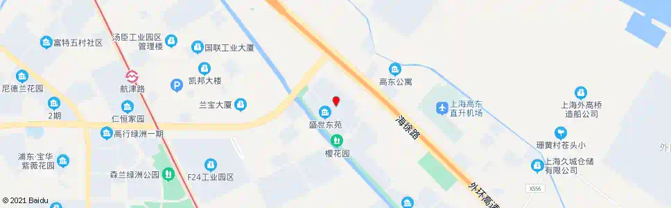 上海高东新村_公交站地图_上海公交_妙搜公交查询2025