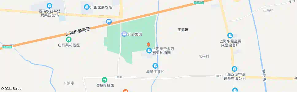 上海潘垫中心路潘垫路_公交站地图_上海公交_妙搜公交查询2025