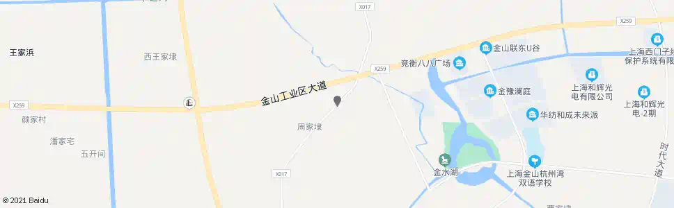上海胥保路松金公路_公交站地图_上海公交_妙搜公交查询2025
