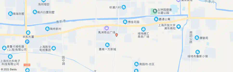 上海听潮南路听潮豪园_公交站地图_上海公交_妙搜公交查询2025