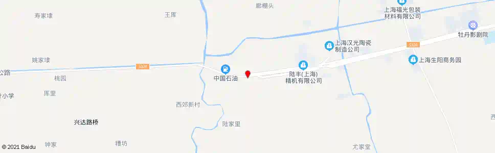 上海张塘_公交站地图_上海公交_妙搜公交查询2025