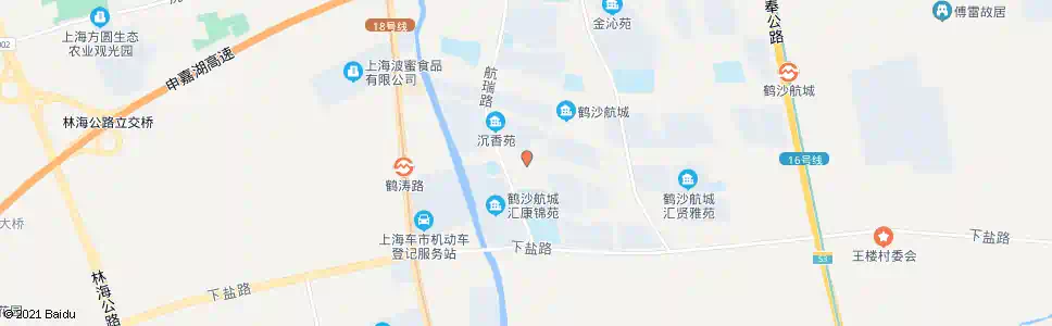 上海鹤涛路鹤韵路_公交站地图_上海公交_妙搜公交查询2025
