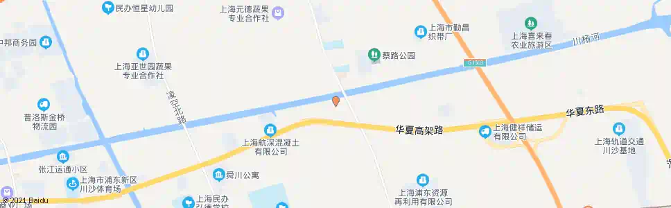 上海小营房_公交站地图_上海公交_妙搜公交查询2025