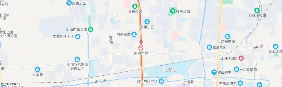 上海共和新路闻喜路_公交站地图_上海公交_妙搜公交查询2025