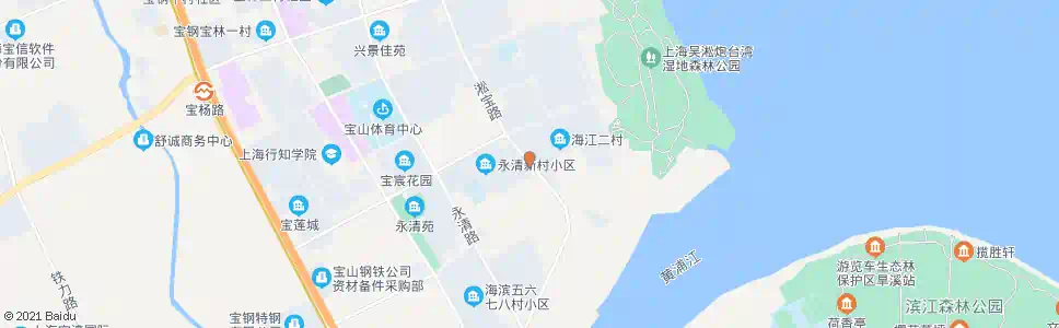 上海永清新村_公交站地图_上海公交_妙搜公交查询2025