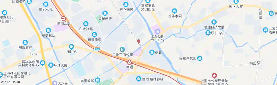 上海宝翔路丰翔路_公交站地图_上海公交_妙搜公交查询2025