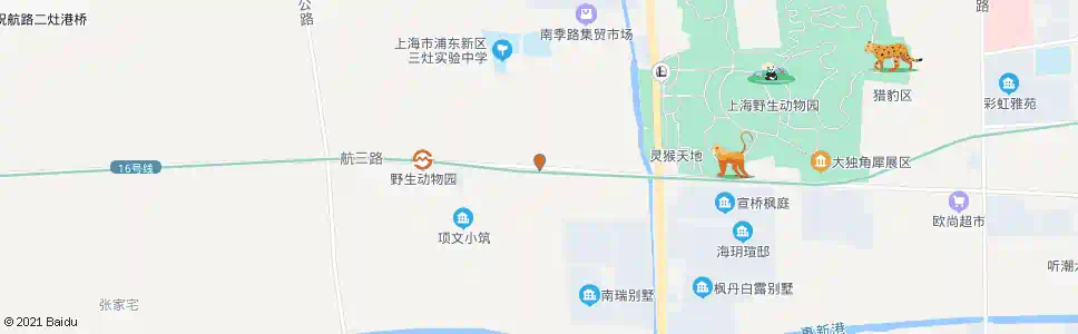 上海航三路(施桥)_公交站地图_上海公交_妙搜公交查询2025