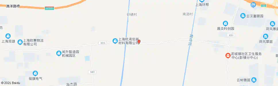 上海古水塘桥(招呼站)_公交站地图_上海公交_妙搜公交查询2025