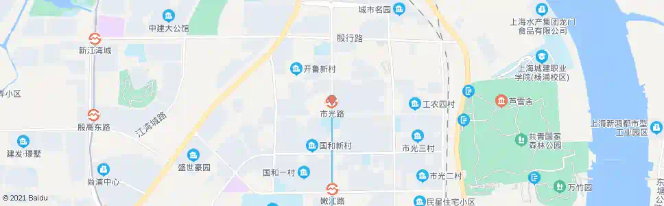上海市光路站_公交站地图_上海公交_妙搜公交查询2025