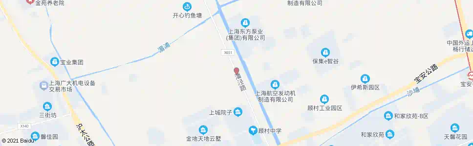 上海潘泾路湄星路_公交站地图_上海公交_妙搜公交查询2025