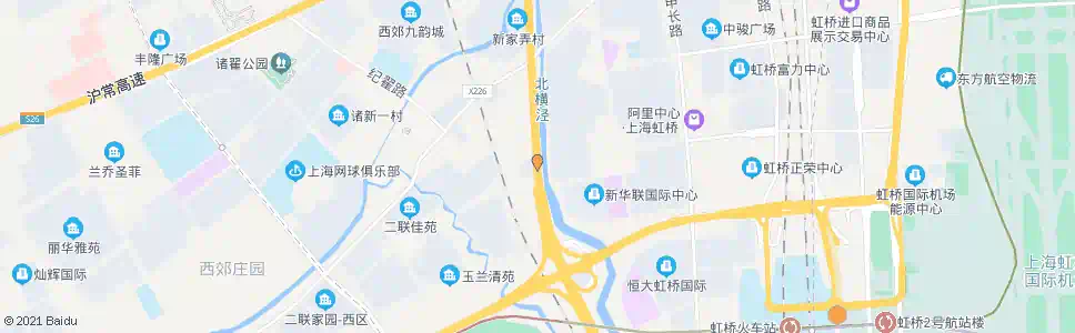 上海华翔路兴虹路_公交站地图_上海公交_妙搜公交查询2025