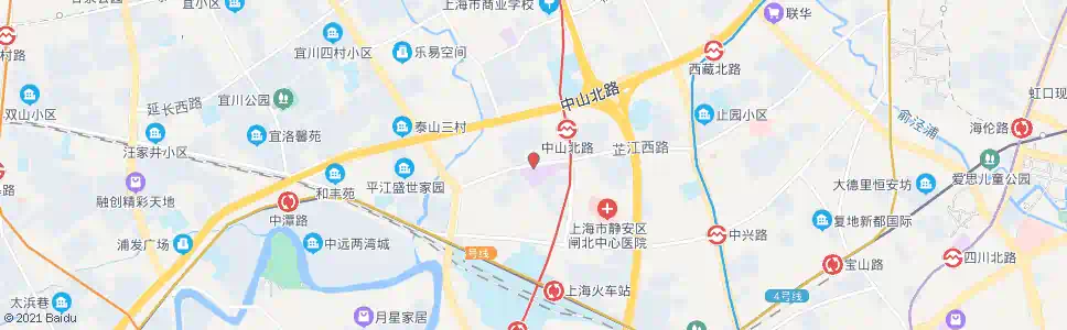 上海芷江西路普善路_公交站地图_上海公交_妙搜公交查询2025