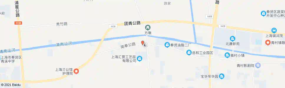 上海金力泰(南奉公路沿钱公路)_公交站地图_上海公交_妙搜公交查询2025