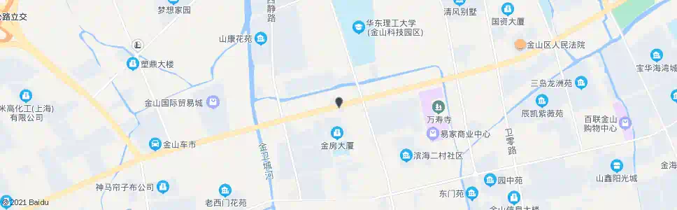 上海学府路金山大道_公交站地图_上海公交_妙搜公交查询2025