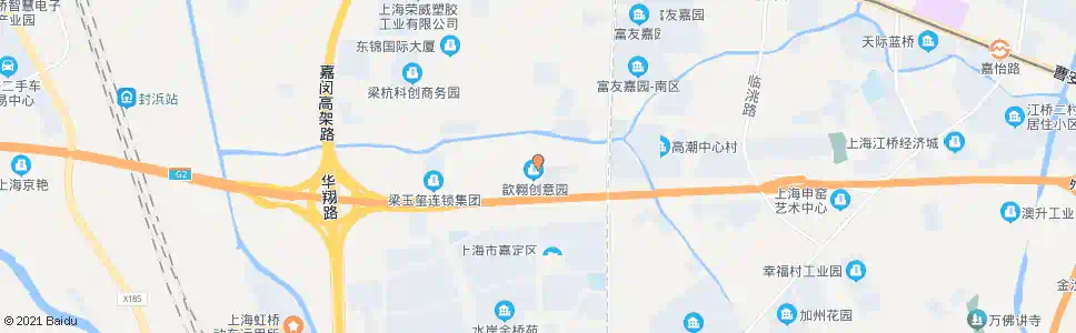上海金园一路金园八路_公交站地图_上海公交_妙搜公交查询2025
