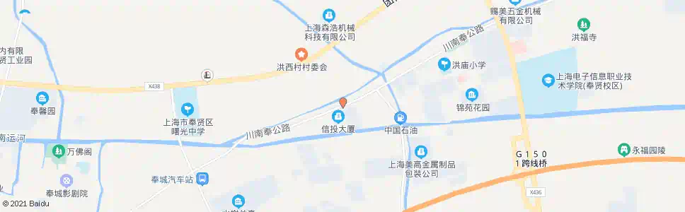 上海洪南村_公交站地图_上海公交_妙搜公交查询2025