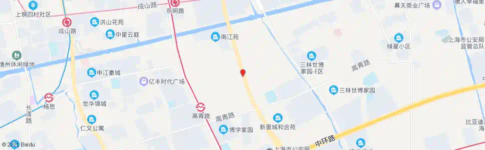 上海东林(杨高南路板泉路)_公交站地图_上海公交_妙搜公交查询2025