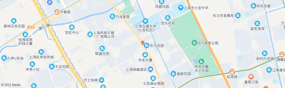 上海七莘路顾戴路(招呼站)_公交站地图_上海公交_妙搜公交查询2025